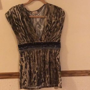 Daytrip leopard print shirt